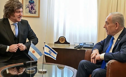 Milei firmó los Acuerdos de Isaac y anunció un vuelo directo con Israel