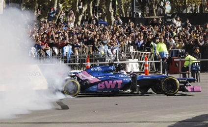 Franco Colapinto hizo delirar a 600 mil personas en Palermo