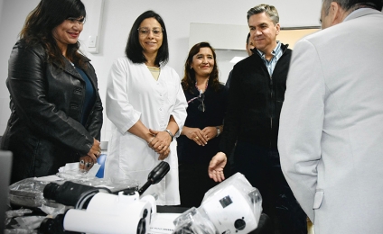 El Gobierno incorporó equipamientos de última generación en el Hospital de Fontana