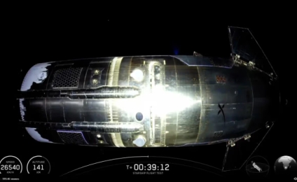 Con un final accidentado y al límite, SpaceX completó el 12º vuelo de prueba de Starship