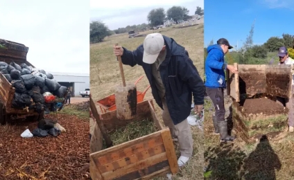 De residuos urbanos a tierra fértil: cómo funciona la planta que transforma los orgánicos en la región