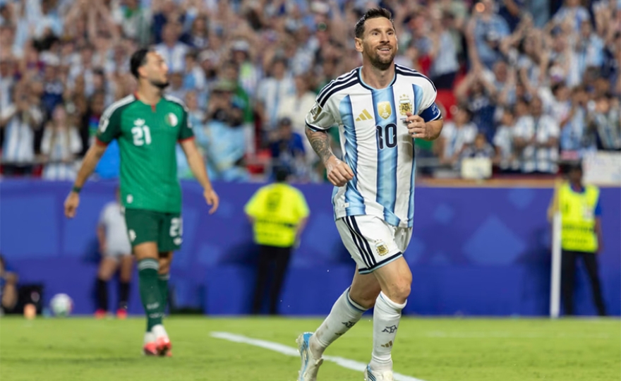 Con una actuación estelar de Messi, Argentina goleó a Argelia en su debut en el Mundial 2026