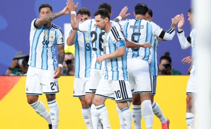 La Selección argentina se entrenó por última vez en Kansas y ya piensa en Inglaterra
