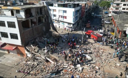 El Gobierno ofreció ayuda a Colombia tras el sismo e informó que por el momento no hay víctimas argentinas
