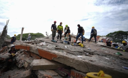 Colombia: la cifra de muertos por el terremoto asciende a 287