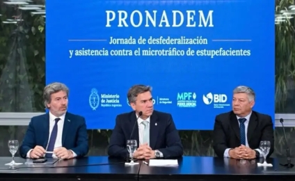 El Chaco se suma al PRONADEM, para la lucha contra el microtráfico de drogas