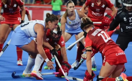 Las Leonas empataron con Bélgica y enfrentarán a Australia en semifinales