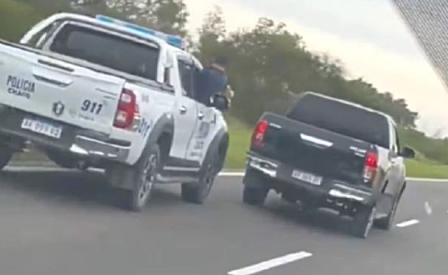 Persecución policial, disparos y cuatro detenidos tras el robo de dos camionetas en la Ruta 11 