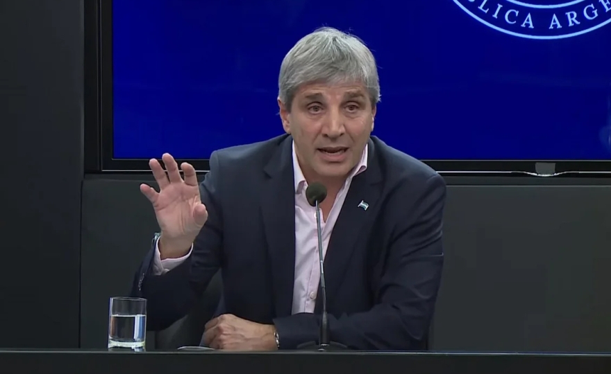 Luis Caputo anuncia medidas económicas este miércoles en conferencia de prensa
