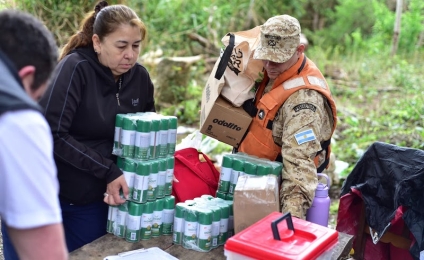 Operativo integral para acompañar y asistir a las familias de la Isla Soto